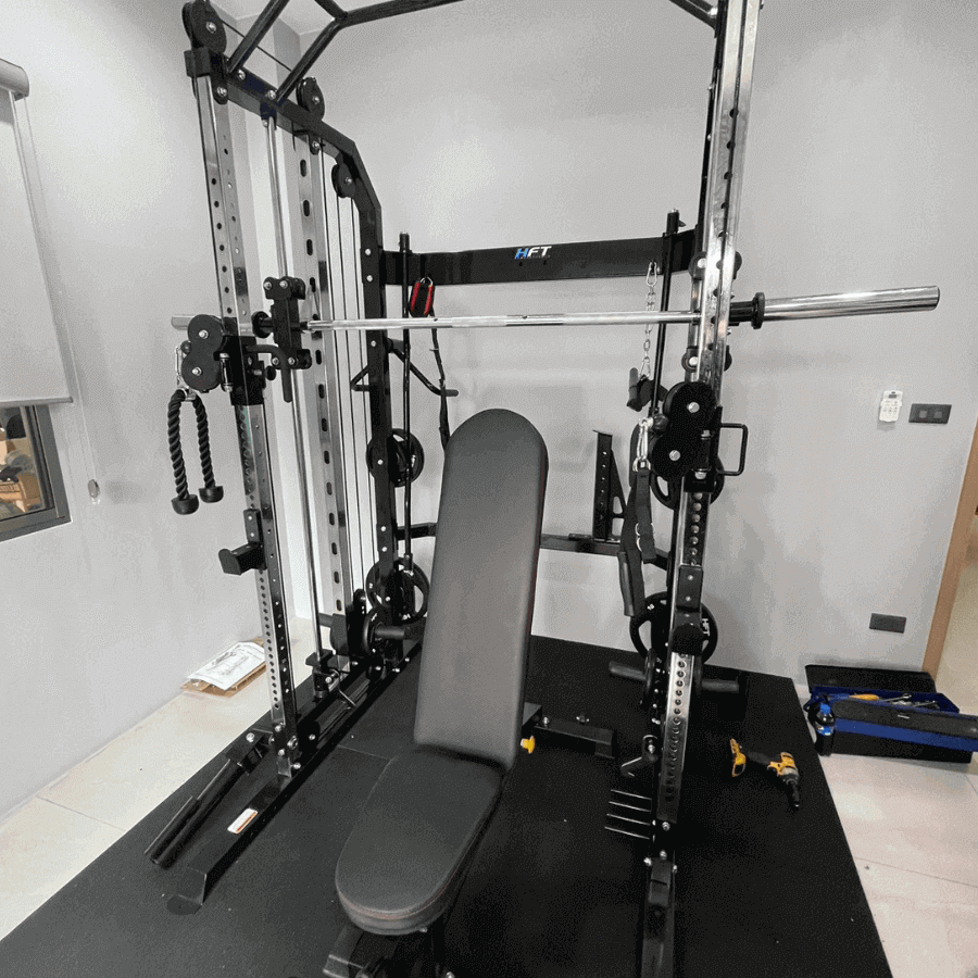 รีวิวเครื่อง smith machine 18