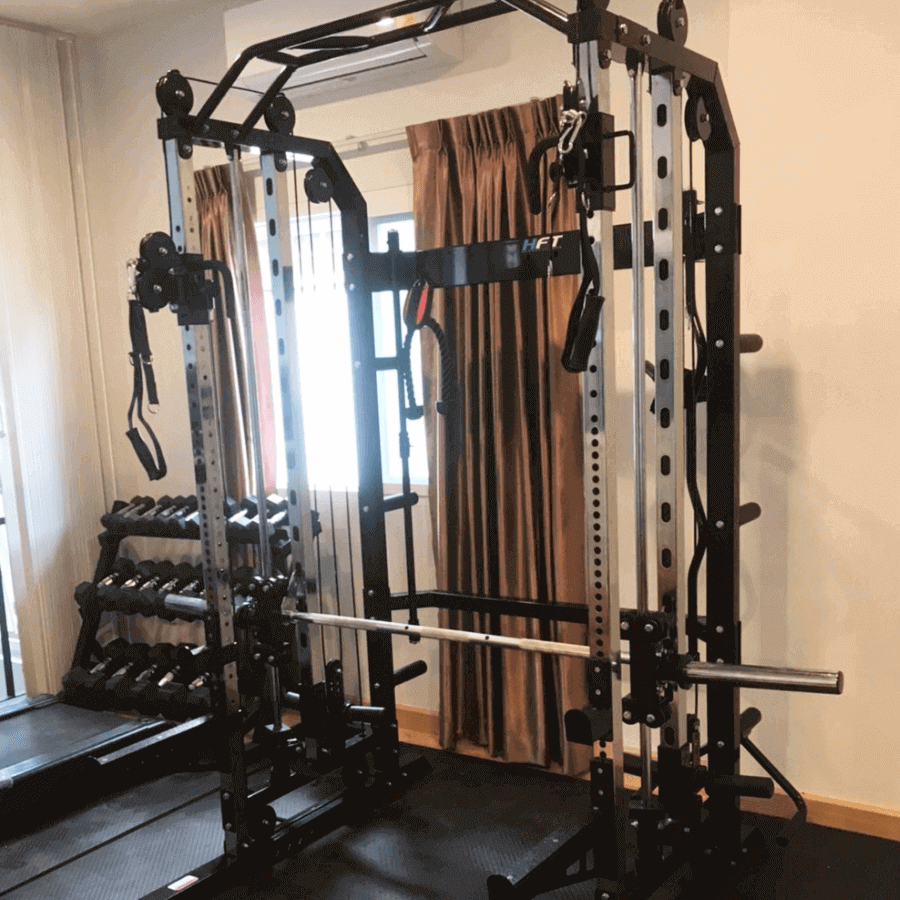 รีวิวเครื่อง smith machine 19