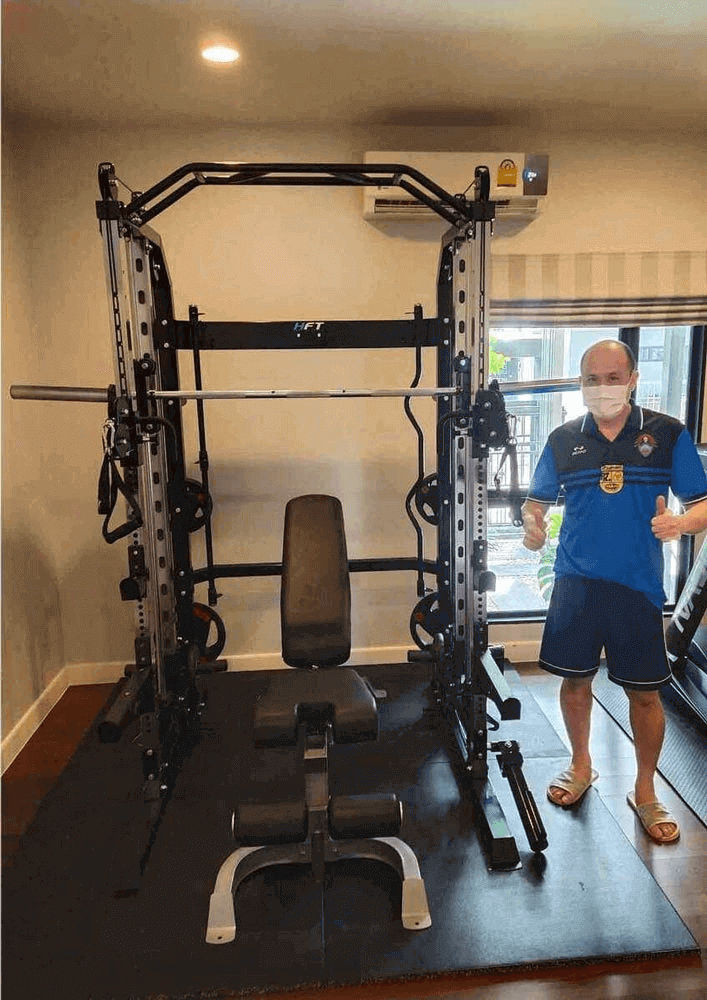 รีวิวเครื่อง smith machine 2