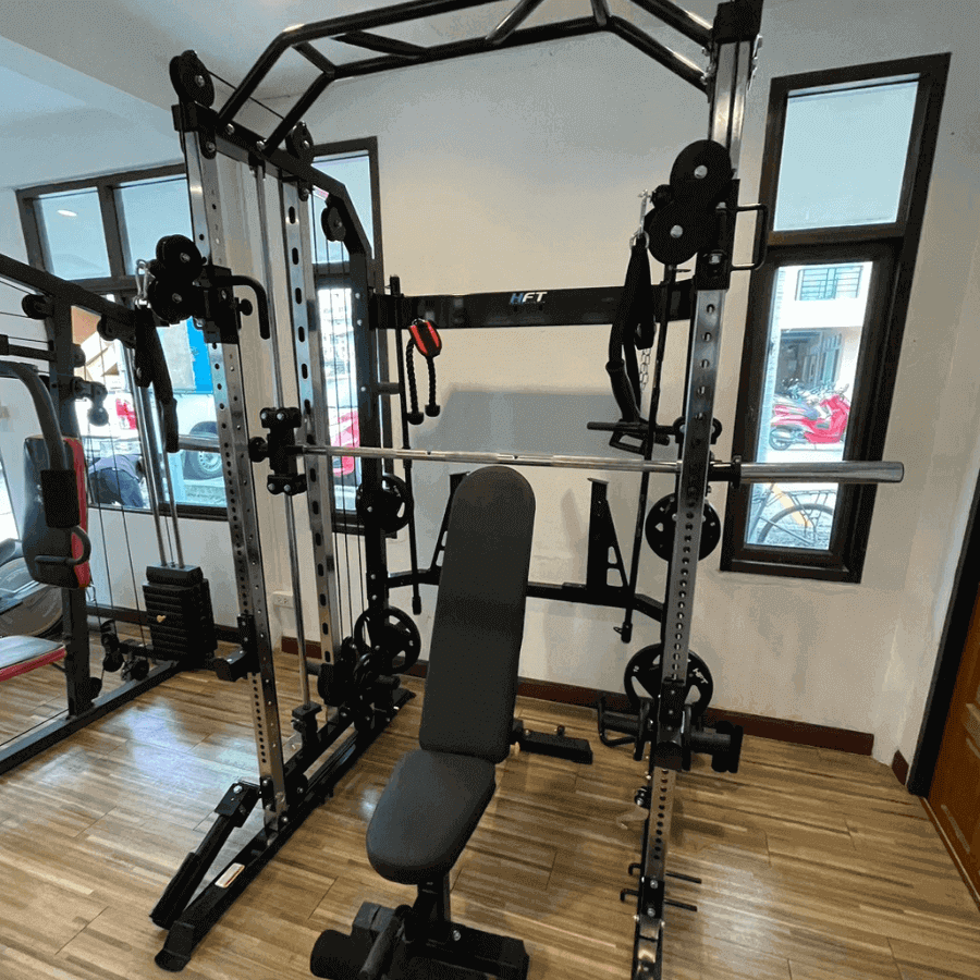 รีวิวเครื่อง smith machine 20