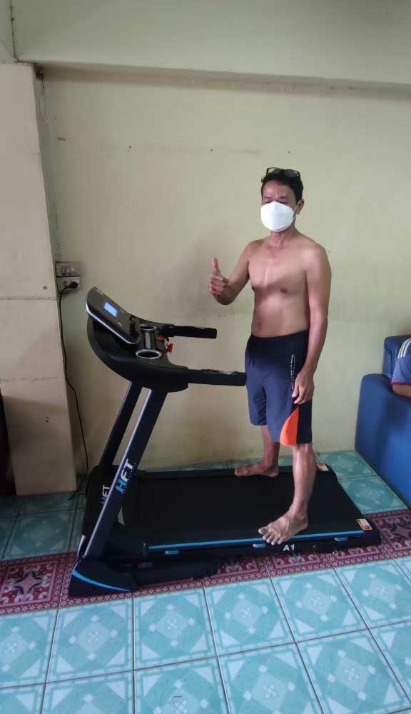 รีวิวลู่วิ่งจากลูกค้า ลู่วิ่งไฟฟ้า รุ่น A1 ภาพที่ 3