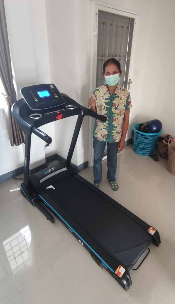 รีวิวลู่วิ่งจากลูกค้า ลู่วิ่งไฟฟ้า รุ่น A1 ภาพที่ 5