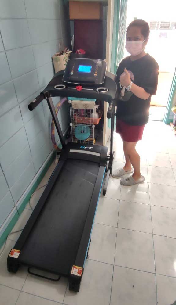 รีวิวลู่วิ่งจากลูกค้า ลู่วิ่งไฟฟ้า รุ่น A1 ภาพที่ 6