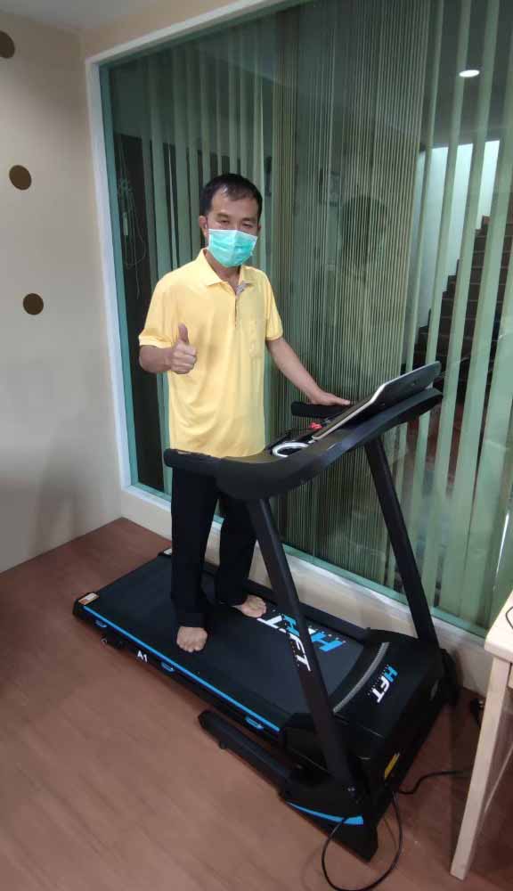 รีวิวลู่วิ่งจากลูกค้า ลู่วิ่งไฟฟ้า รุ่น A1 ภาพที่ 7
