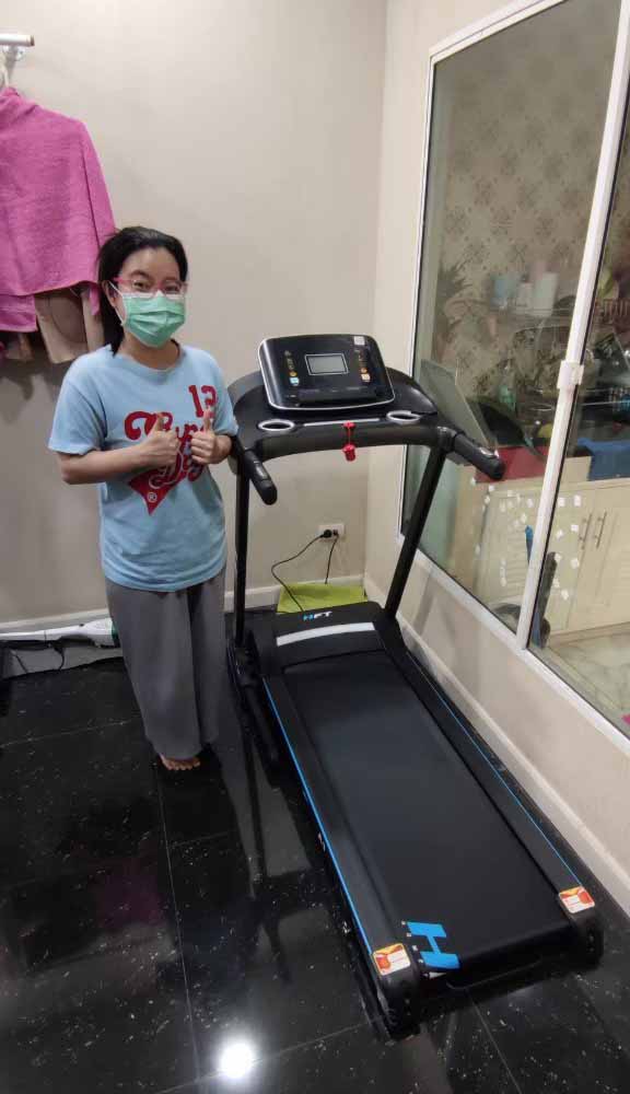 รีรีวิวลู่วิ่งจากลูกค้า ลู่วิ่งไฟฟ้า รุ่น A1 ภาพที่ 9