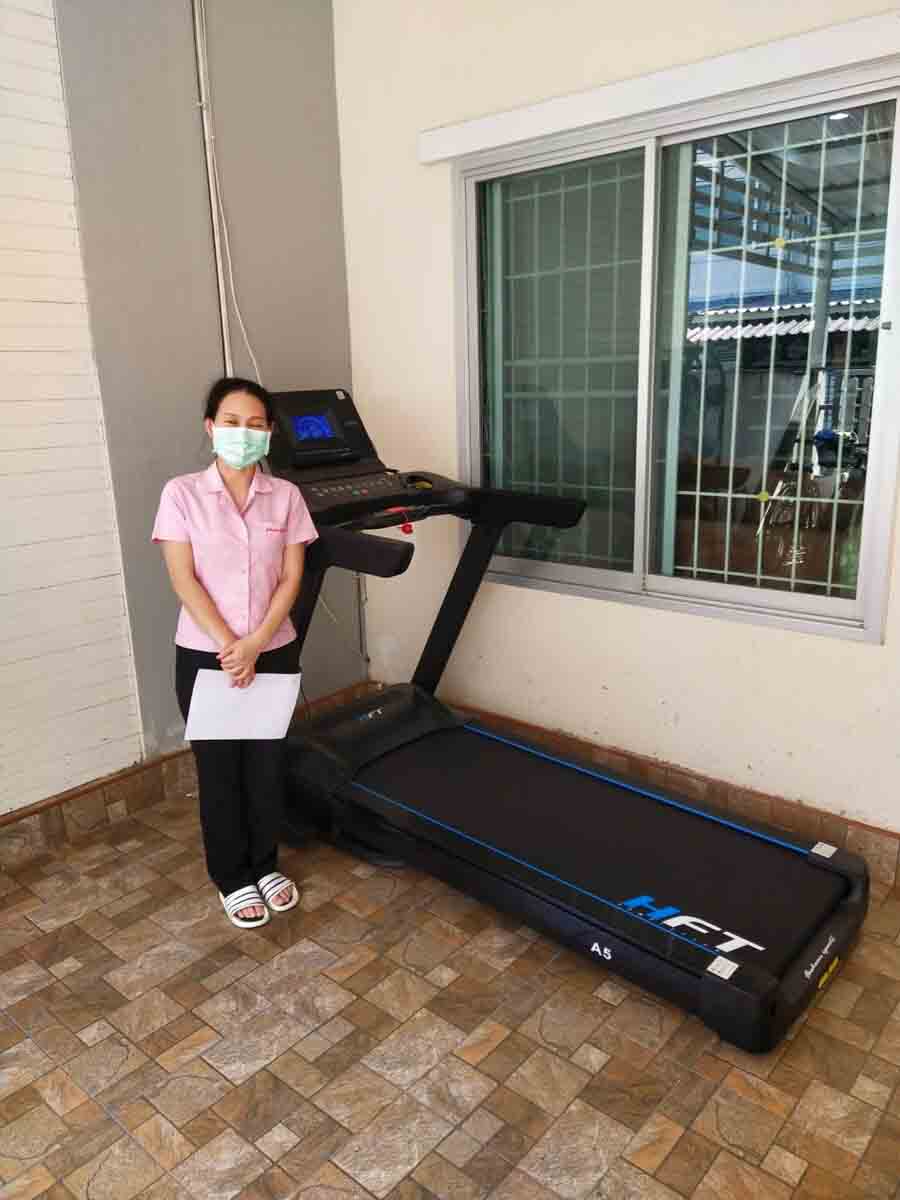 รีวิวลู่วิ่งจากลูกค้า ลู่วิ่งไฟฟ้า รุ่น A5 ลู่วิ่งออกกำลังกาย