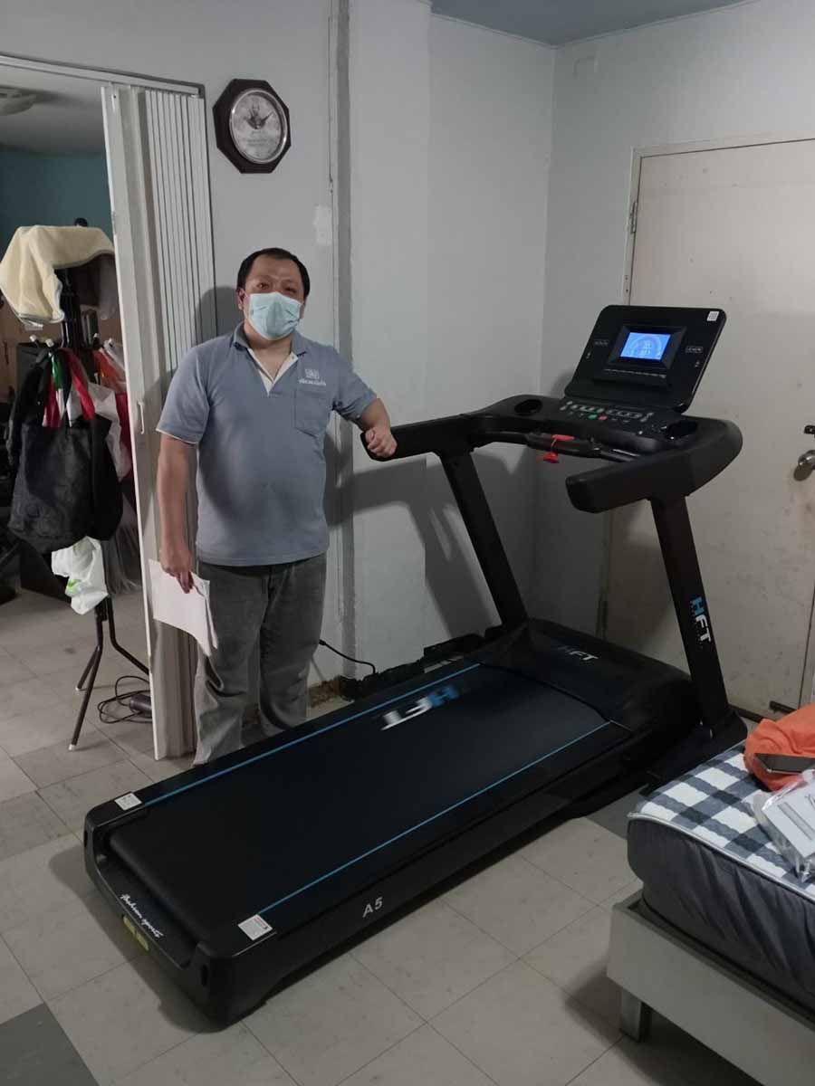 รีวิวลู่วิ่งจากลูกค้า ลู่วิ่งไฟฟ้า รุ่น A5 ลู่วิ่งออกกำลังกาย