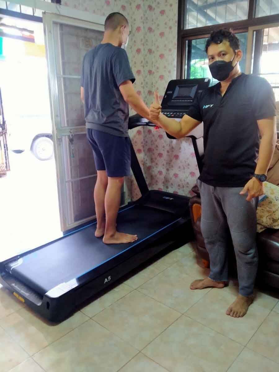 รีวิวลู่วิ่งจากลูกค้า ลู่วิ่งไฟฟ้า ลู่วิ่งราคาถูก treadmill