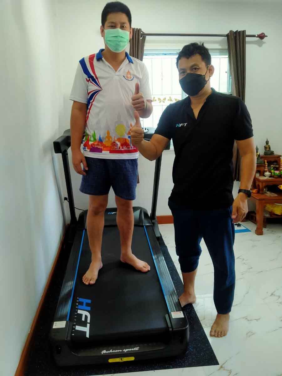 รีวิวลู่วิ่งจากลูกค้า ลู่วิ่งไฟฟ้า ลู่วิ่งราคาถูก