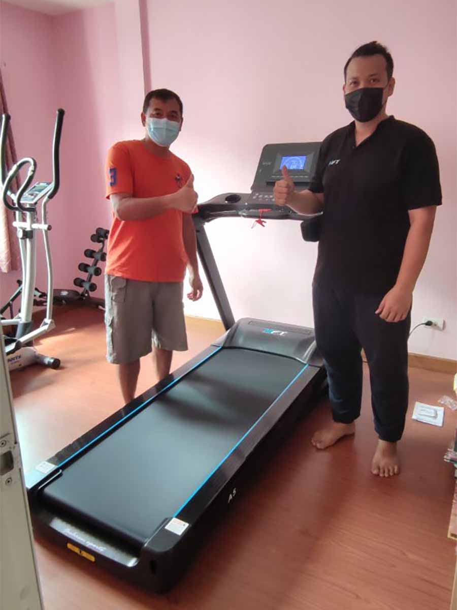 รีวิวลู่วิ่งจากลูกค้า ลู่วิ่งไฟฟ้า ลู่วิ่งราคาถูก