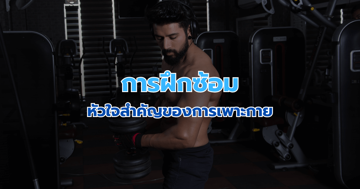 การฝึกซ้อม: หัวใจสำคัญของการเพาะกาย