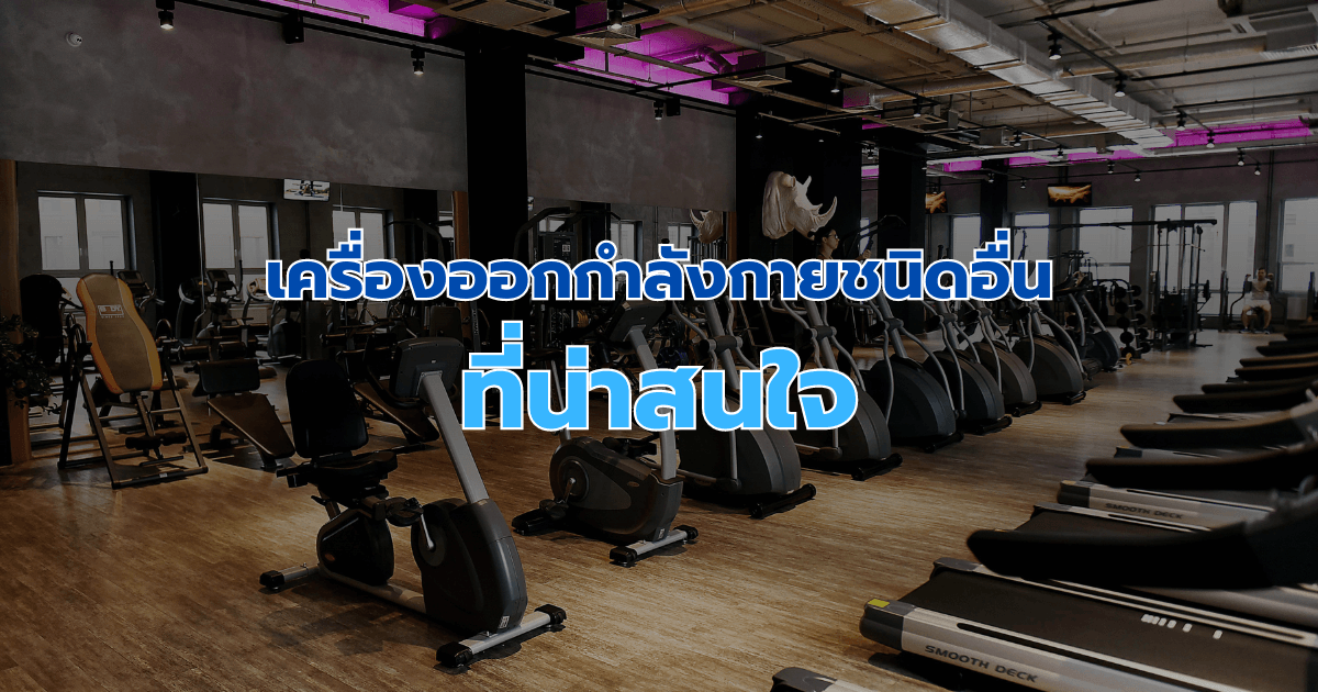 เครื่องออกกำลังกายชนิดอื่นที่น่าสนใจ