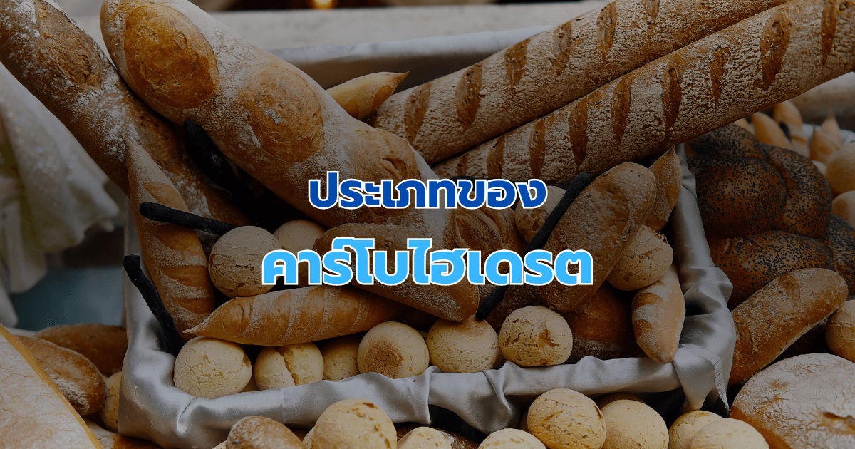 ประเภทของคาร์โบไฮเดรต