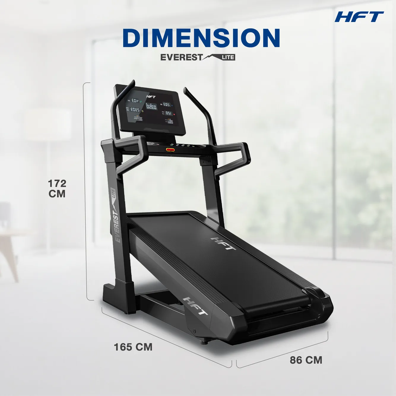 รีวิว ลู่วิ่งไฟฟ้า Everest Lite HFT 1