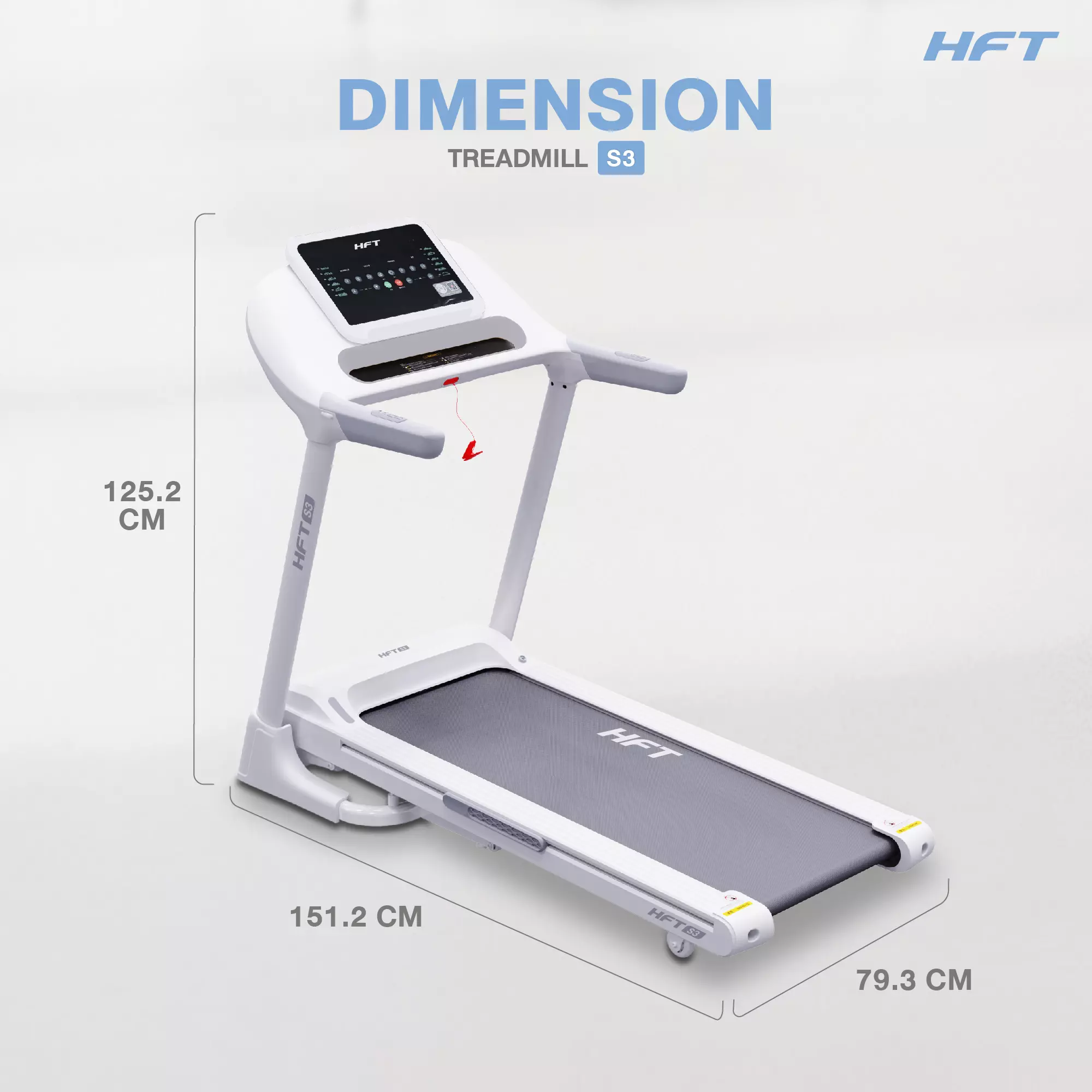 รีวิว ลู่วิ่งไฟฟ้า S3 HFT 1
