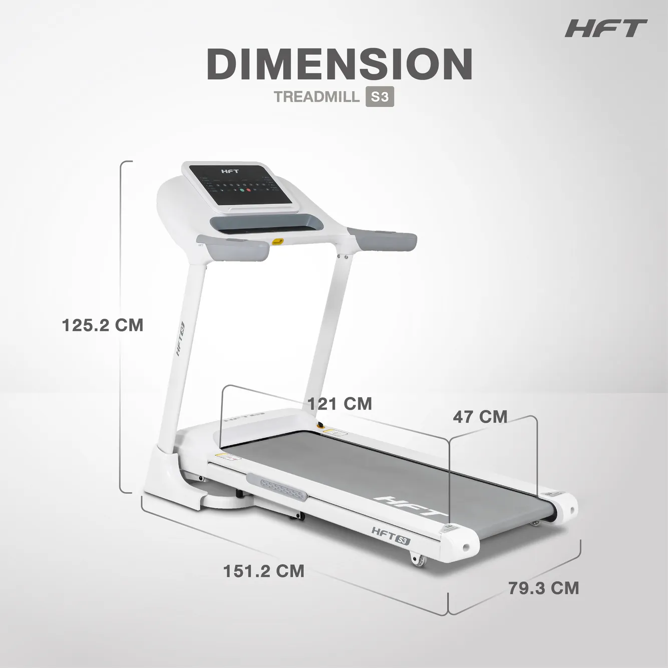 รีวิว ลู่วิ่งไฟฟ้า S3 HFT 1