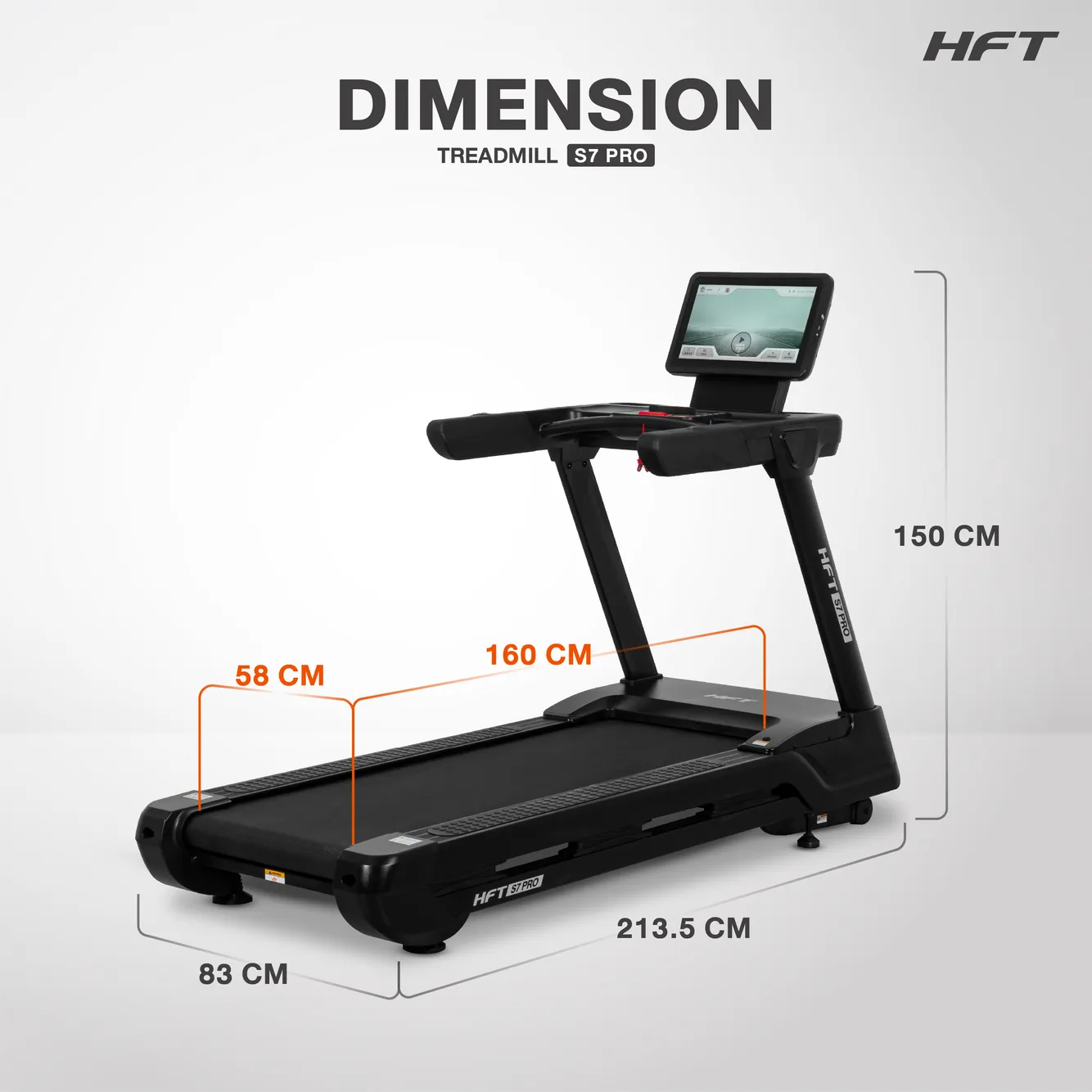 รูปภาพประกอบ Treadmill S7 Pro HFT 2