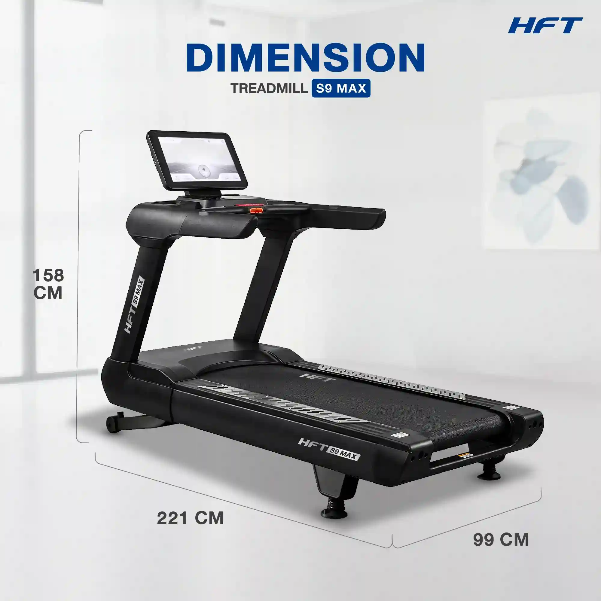 รีวิว ลู่วิ่งไฟฟ้า S9 max HFT 1