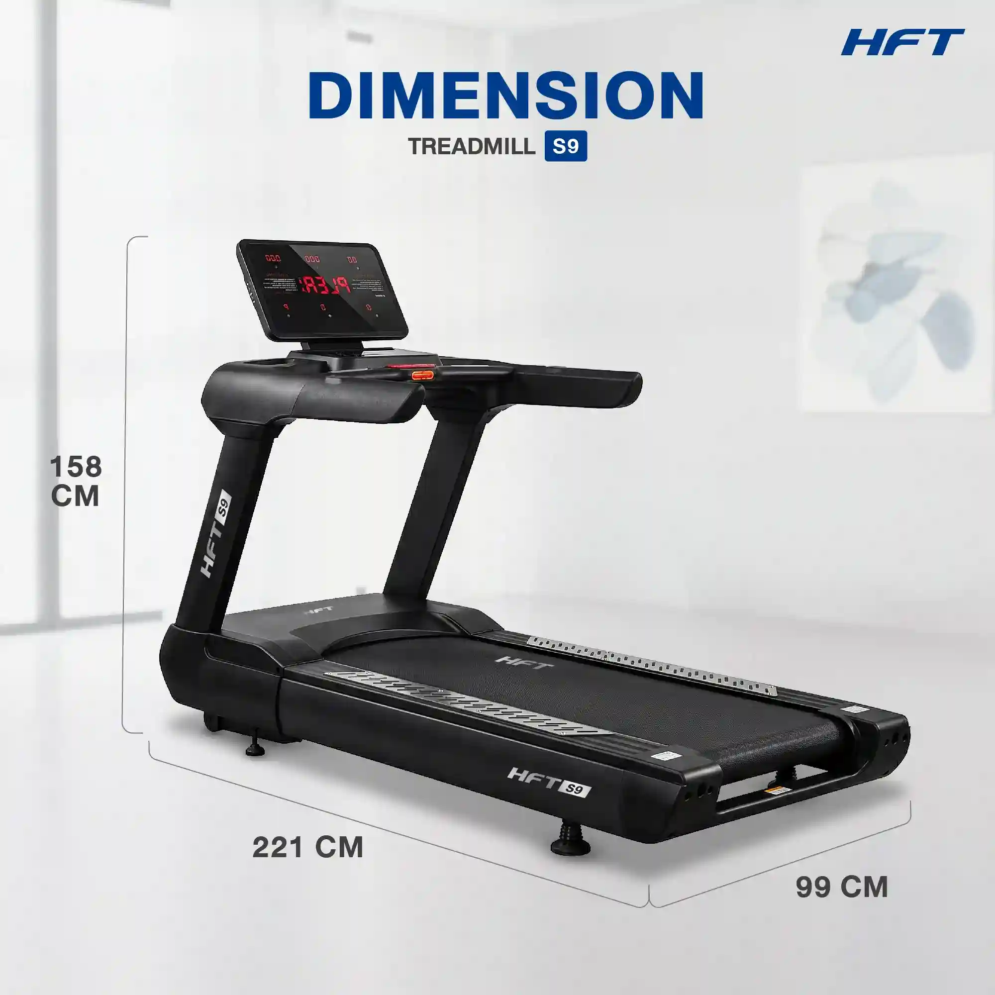 รีวิว ลู่วิ่งไฟฟ้า S9 HFT 1