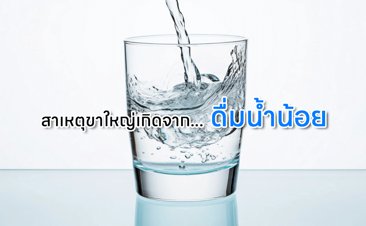 ดื่มน้ำน้อยทำให้ขาใหญ่ วิธีลดต้นขาให้เล็กลง