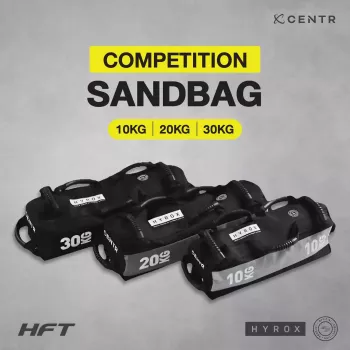 กระเป๋าถ่วงน้ำหนัก competition Sandbag 10-20-30 kg อุปกรณ์ฟิตเนส สำหรับฝึกหรือแข่ง HYROX แท้ - CENTR x HYROX