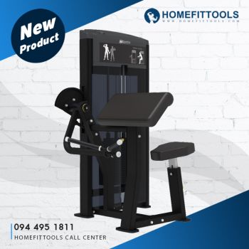 IF9303 ARM CURL เครื่องสร้างกล้ามหลังแขน แผ่นน้ำหนัก 160 / 200 lbs แบรนด์ Impulse - Homefittools