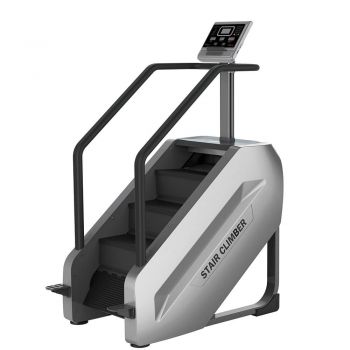 Stair Climber เครื่องเดินบันได Stairmaster เครื่องเดินชัน เครื่องเดินขั้นบันได สีเงิน - Homefittools