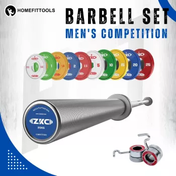 Men's Competition Barbell Set บาร์เบลแข่งขัน มาตรฐานสากล