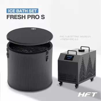 Ice Bath PVC TUB SITTING  MODEL01 S + Chiller FRESH PRO 2.0 (อ่างแช่น้ำเย็นและเครื่องทำความเย็น)