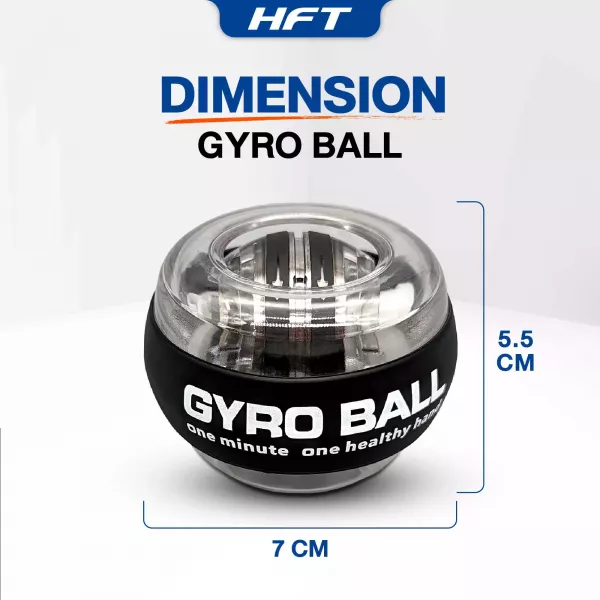 ไจโรบอล Gyro Ball ลูกบอลไจโร ลูกบอลบริหารข้อมือ ขนาด