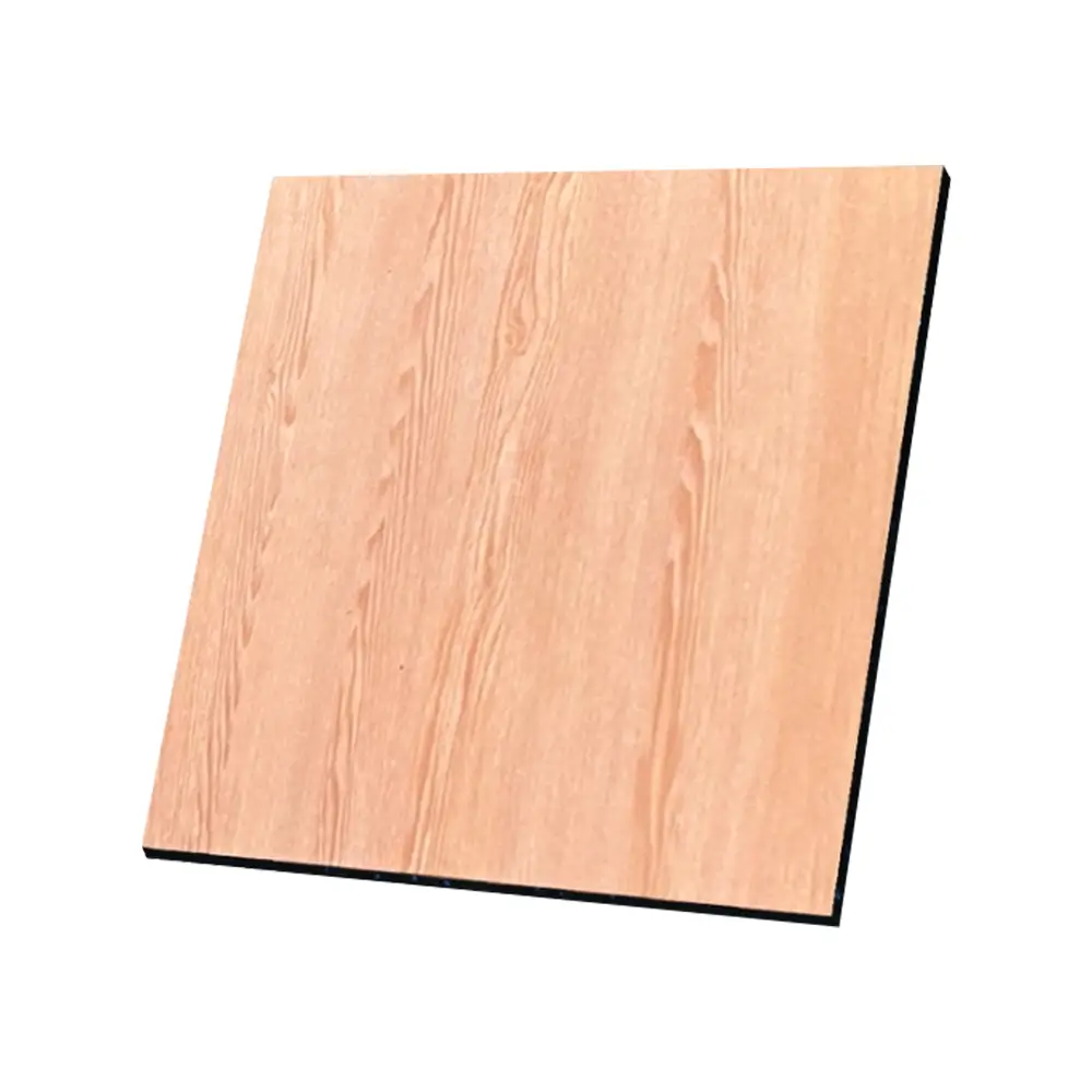 แผ่นยางปูพื้นฟิตเนสลายไม้ กันกระแทก Rubber Tiles Luxury Premium W4