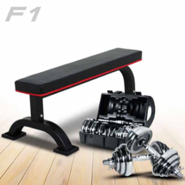 เซตม้านั่ง F1 + ดัมเบล เซตม้านั่งดัมเบล F1
