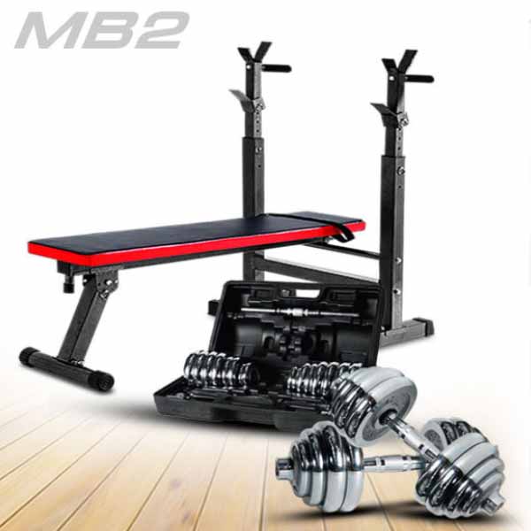 เซตม้านั่ง MB2 + ดัมเบล เซตม้านั่งดัมเบล MB2