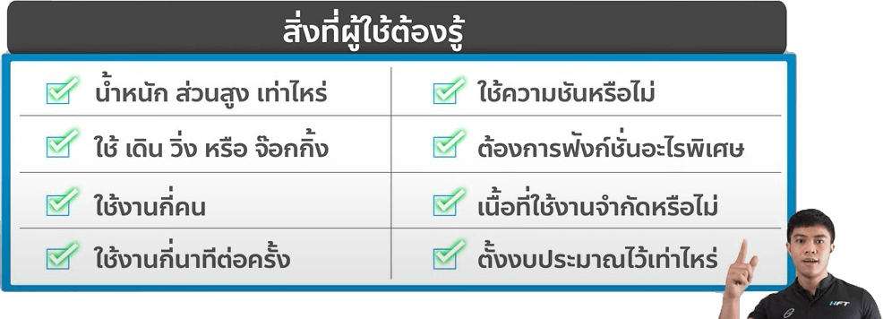 สิ่งที่ต้องรู้ก่อนซื้อลู่วิ่งไฟฟ้า