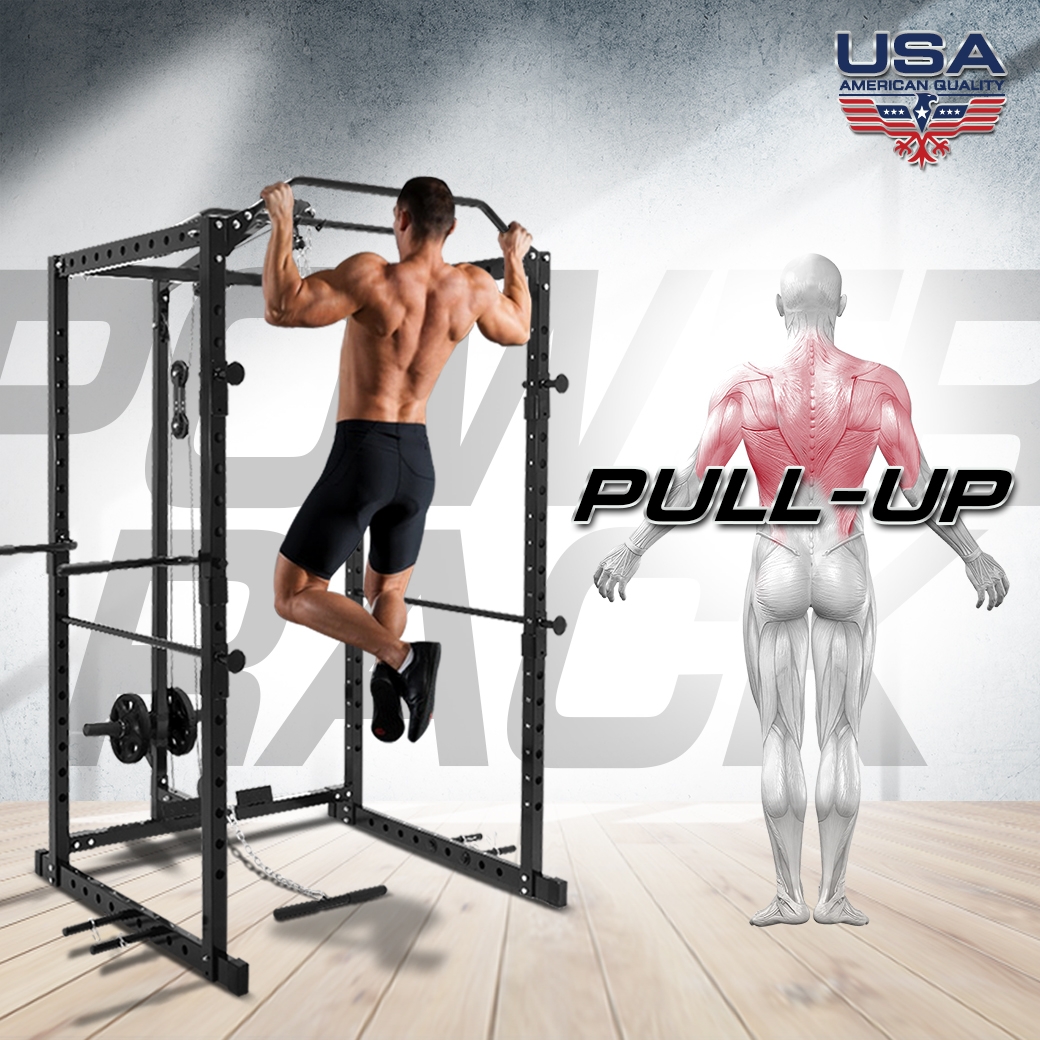 ท่าออกกำลังกาย pull up ของ Power Rack พาวเวอร์แร็ค