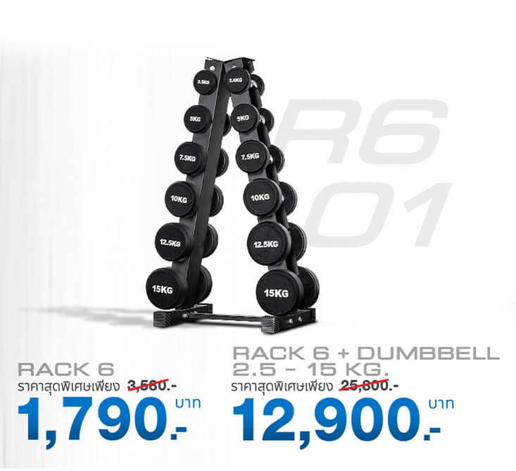 แร็ค 6 Rack รุ่น R601