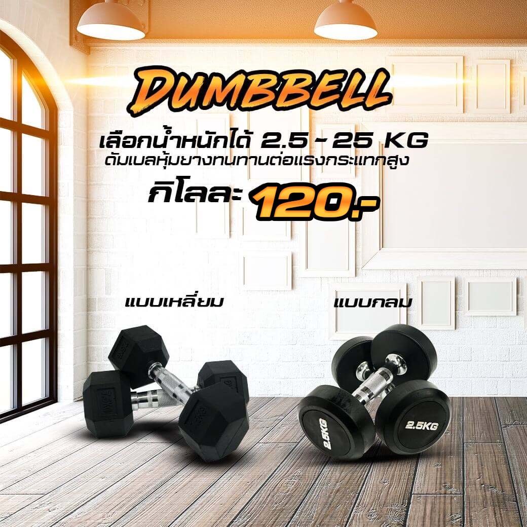 ดัมเบลยาง ดัมเบลปรับน้ำหนัก ชุดดัมเบล ดัมเบลราคา ดัมเบลฟิตเนส Dumbbell ดัมเบลราคาถูก