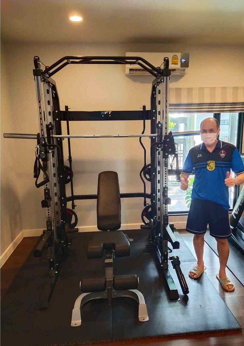 รีวิวของจริงสมิทแมชชีน Smith Machine G3+