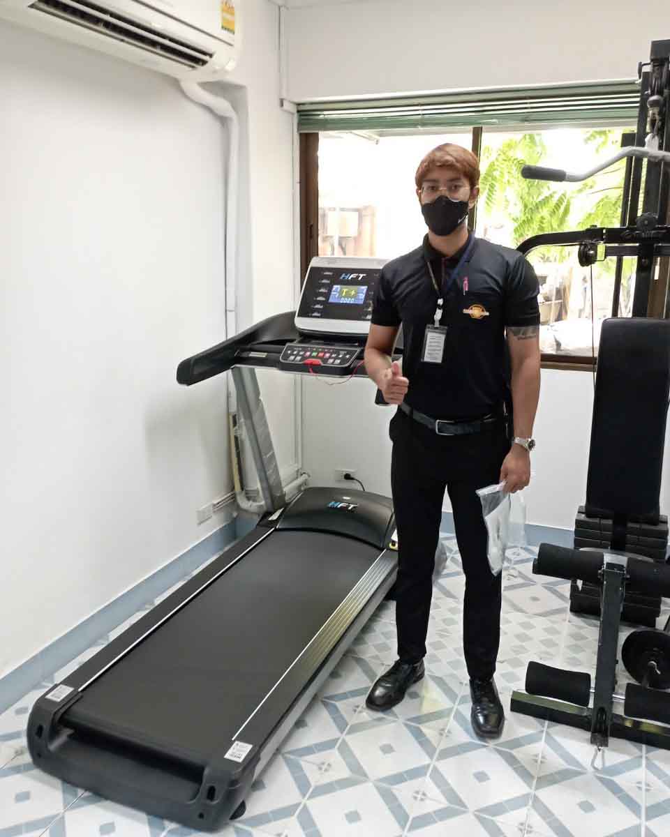 Review ติดตั้งลู่วิ่งไฟฟ้า HomeFitTools รุ่น Treadmill X10