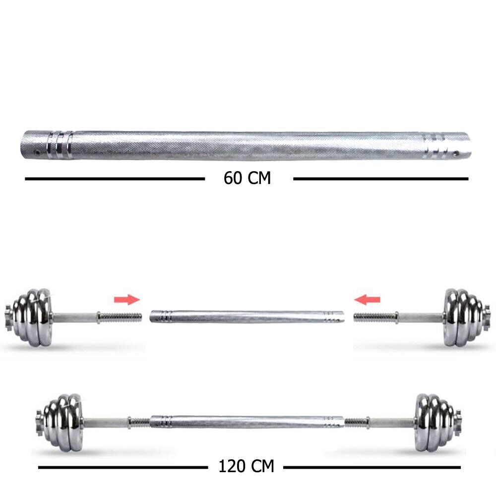 อุปกรณ์เสริมดัมเบล ข้อต่อดัมเบล ขนาด 60 cm